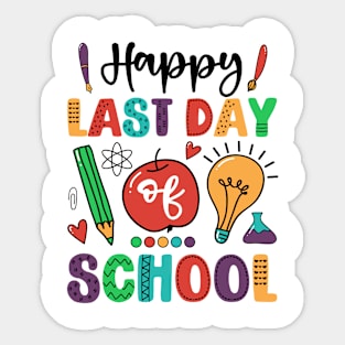 Funny Last Day of School Hilarious Gift Idea Sticker